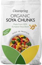 CLEARSPRING Organic Soya Chunks, 200 GR