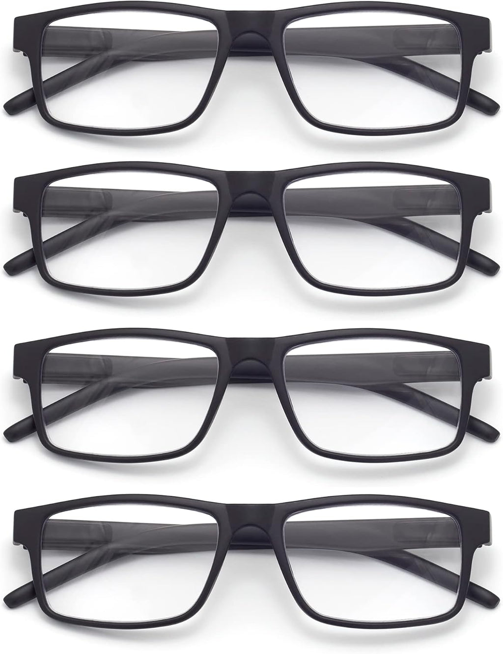 Reading Glasses for Men Women, Spring Hinge Readers Glasses, Blue Light Blocking Lens Eyeglasses SR20523