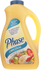 Ventura Foods Phase Original Liquid Butter Alternative - Dairy-Free & Vegan Popcorn Butter Oil - Shelf Stable Vegetable Oil for Sautéing, Grilling - No Gluten or MSG, 1 Gallon