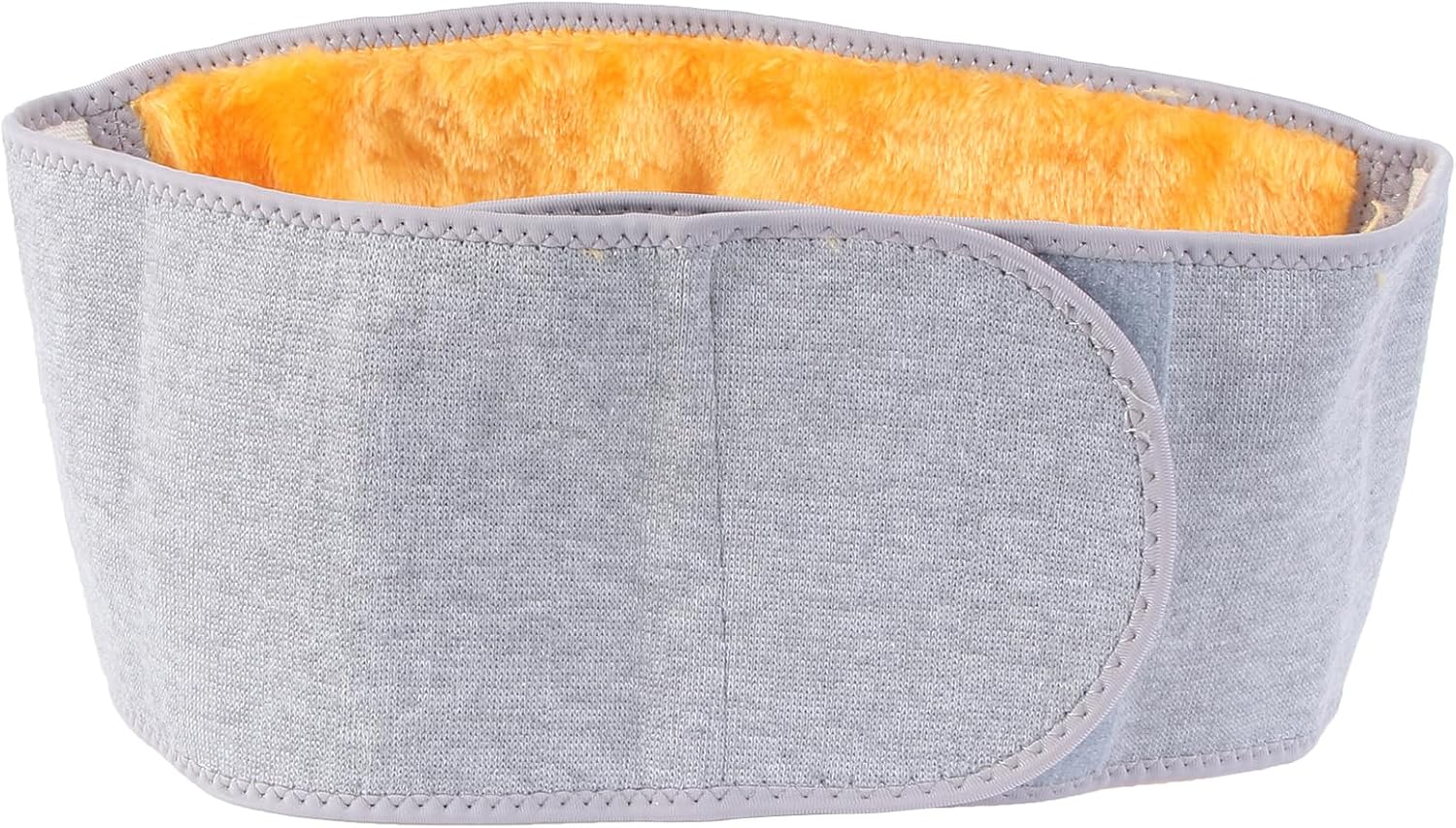 VILLCASE Golden Fleece Waist Warmer with Non-Slip Elastic Support - Thermal Kidney Binder and Stomach Protector for Winter Outdoor Activities and Home Comfort - Extra Large, 43.3" x 7.87"