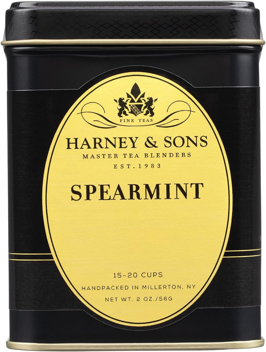 Harney & Sons Spearmint Herbal Tea | Loose 2 ounce tin