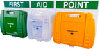 Safety First Aid Evolution Comprehensive First Aid Point BS 8599 Compliant, Large Fully Stocked