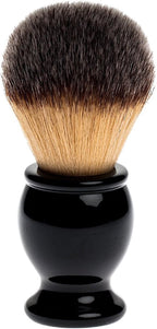 Fendrihan Synthetic Shaving Brush with Black Handle for Personal and Professional Shaving