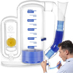 Incentive Spirometer Adult, Breathing Exercise Device for Lungs, Breathing Trainer
