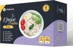 Hethstia Shirataki Noodle, Vegan Pho Konjac Noodle Ready to Eat Plant-Based Vietnamese Low Carb Konjac Noodle Pho, Low Calorie, Keto, Gluten-Free, Sugar-Free, Non-GMO, Healthy Meal & Holiday Gift