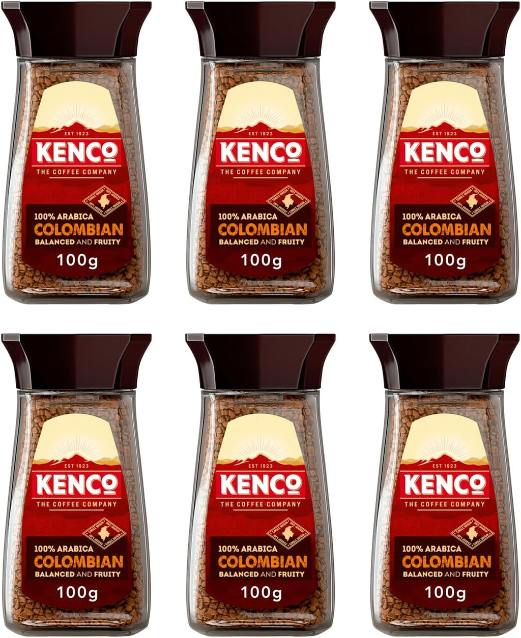 Kenco - Instant Coffee - 100% Colombian - 100g