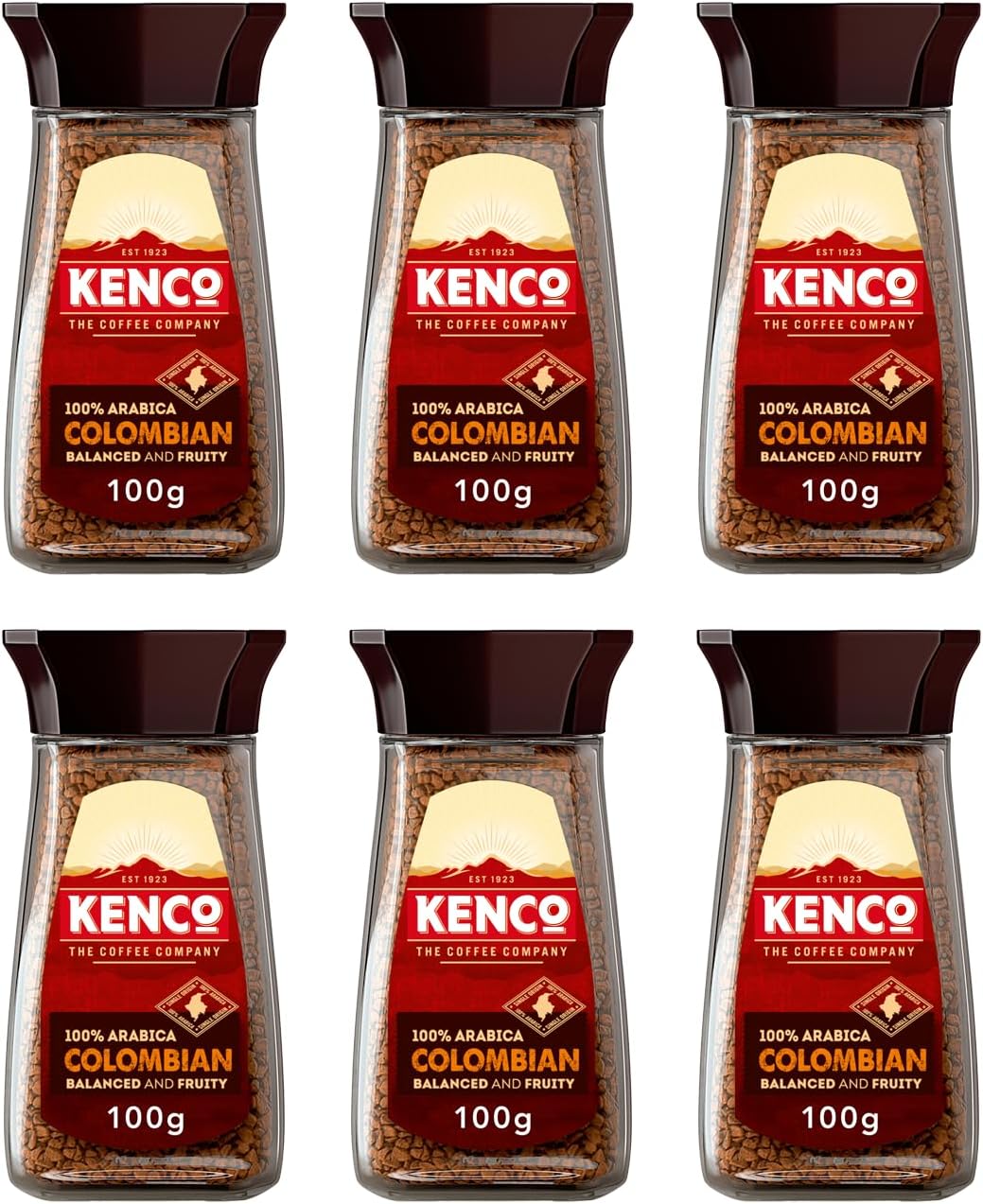 Kenco - Instant Coffee - 100% Colombian - 100g