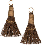 Cinnamon Broom - Cinnamon Broomstick Scented 6in (2 Pack) - Decorative Mini Broomsticks - Cinnamon Scented Brooms - Door Protection