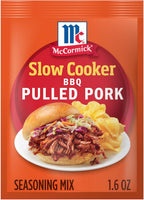 McCormick Slow Cooker BBQ Pulled Pork Seasoning Mix, 1.6 oz
