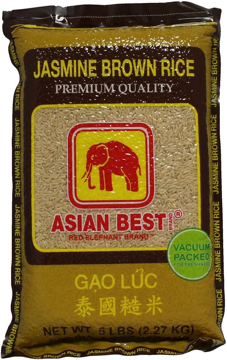 Asian Best Brand Jasmine Brown Rice, 80 Ounce