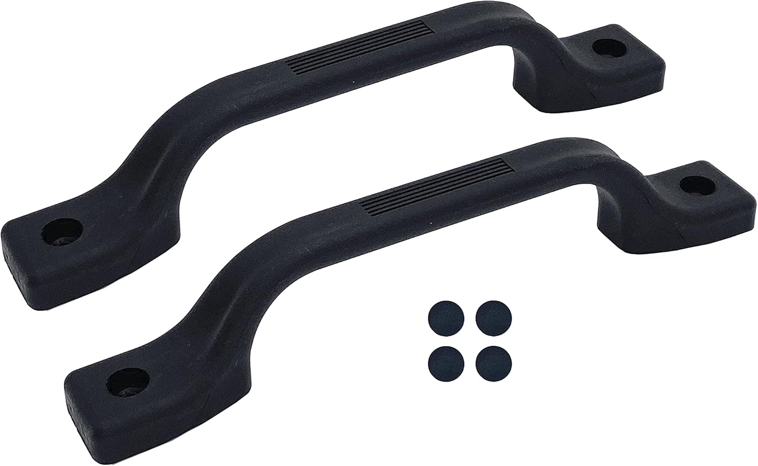 Plastic Grab Handle-Entry Door Assist Bar for RV, Trailer, Camper, Motor Home, Cargo Trailer, Boat-OEM Replacement (Black)
