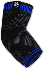 Pro-Tec Athletics 3D Compression Elbow Sleeve, Elbow Brace, Compression Sleeves, Pain Relief, Men & Women, Tennis Elbow Support, Easy to Use, Working Out