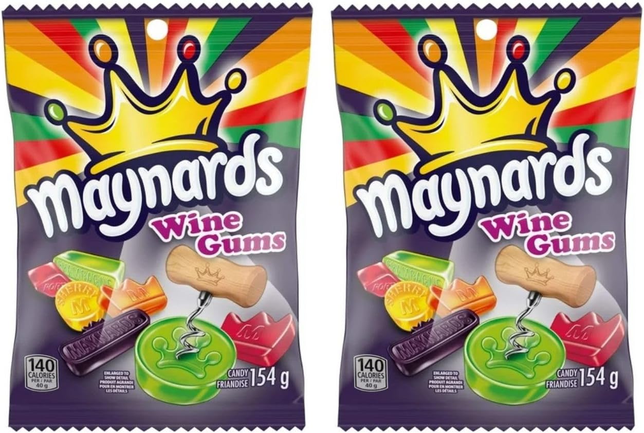 Maynards Wine Gums Candy 170g (6oz) (Pack of 2)