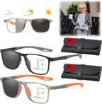 Reading Glasses Men, Sports Ultra-Light Anti-Blue Light Presbyopic Glasses