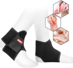 Kids Ankle Brace Supports Breathable Neoprene Ankle Stabilizer Adjustable Child Ankle Protector Wraps Sports Dance Foot Support Arch Supports for Sports Protection Ankle Sprain Joint Pain 2PCS