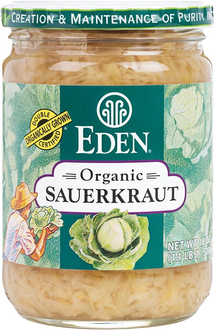 EDEN FOODS Organic Sauerkraut, 18 OZ