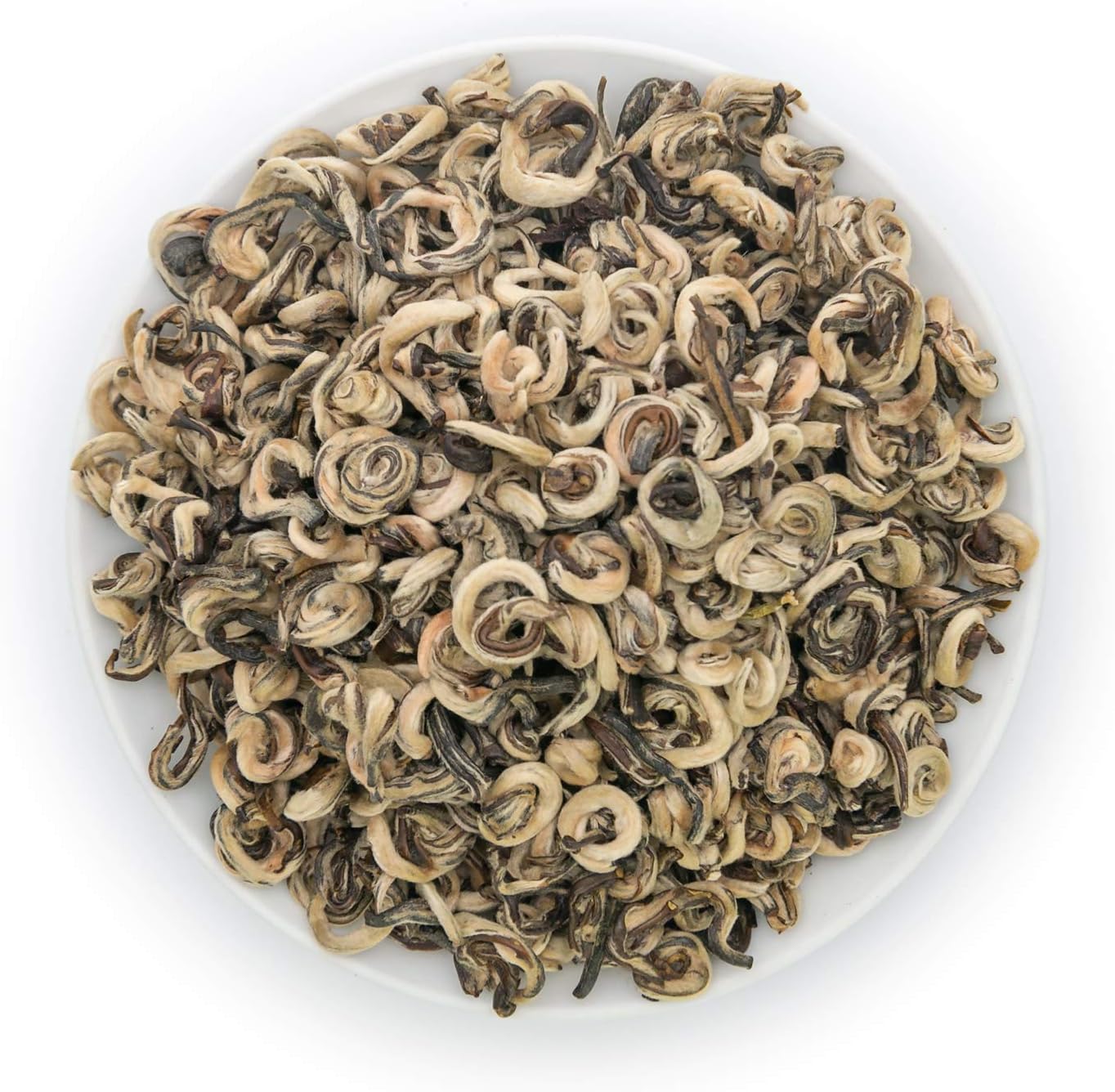 Oriarm Snail Jasmine Green Tea Loose Leaf - Chinese Fujian Green Jasmine Tea Yu Luo 1000g (2×500g Ziplock Resealable Bags)