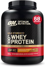 Optimum Nutrition Gold Standard 100% Whey Protein Powder, Chocolate Peanut Butter, 5 Pound (Packaging May Vary)