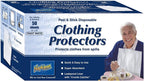 Napkleen Disposable Clothing Protectors/Bibs, Self-Adhesive, Size: Adult (13 x 18 Inch) Color: White - 1/Box of 50