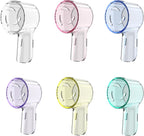 Kaymax 6 Pack Dustproof Protective Covers for Toothbrush Head Compatible with Oral B, Fits for Oral-B iO Series, Pro 1000, 1500, 5000, 7500 Electric Toothbrush, Protects and Convenient Travel