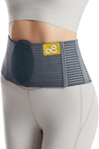 Umbilical Hernia Belt for Men and Women - Hernia Support for Men with 2 Compression Pad (inguinal, femoral, incisional) - Abdominal Binder Post Surgery and Postpartum （L/XL）