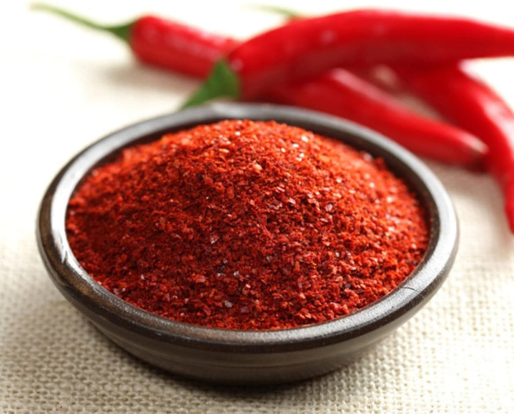 Korean Style Chili Flakes, Coarse Ground for Kimchi, Salads, Pickling, Marinate, Army Soup, Sweet Smoky Flavor - Red Pepper Flakes, Hot Spicy Seasoning 80g (2.8oz)