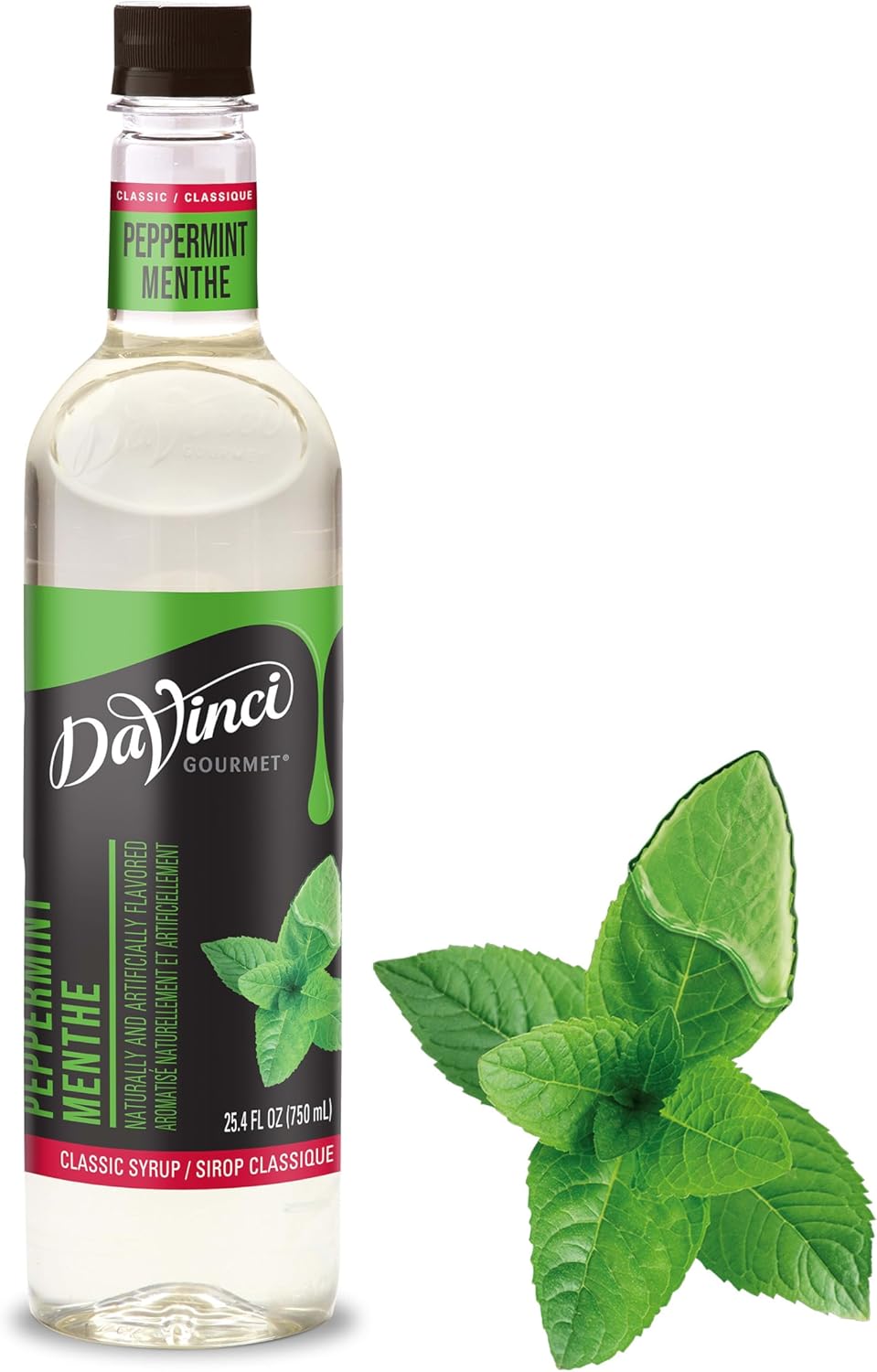 DaVinci Gourmet Classic Peppermint Syrup, 25.4 Fluid Ounces (Pack of 1)