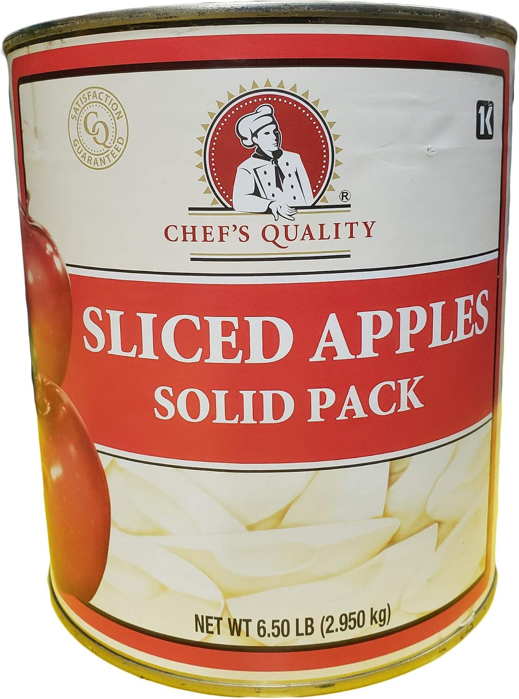 Chef's Quality - Sliced Apples - 6 lb can