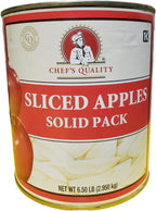 Chef's Quality - Sliced Apples - 6 lb can