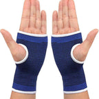 Palm Brace Wrist Compression Sleeves, Everyday Use Wrist Brace, Compression Carpal Tunnel for Wrist Pain Relief, Fitness Gloves, Sports compression Glove, Wrist guard for Men and Women (Blue)
