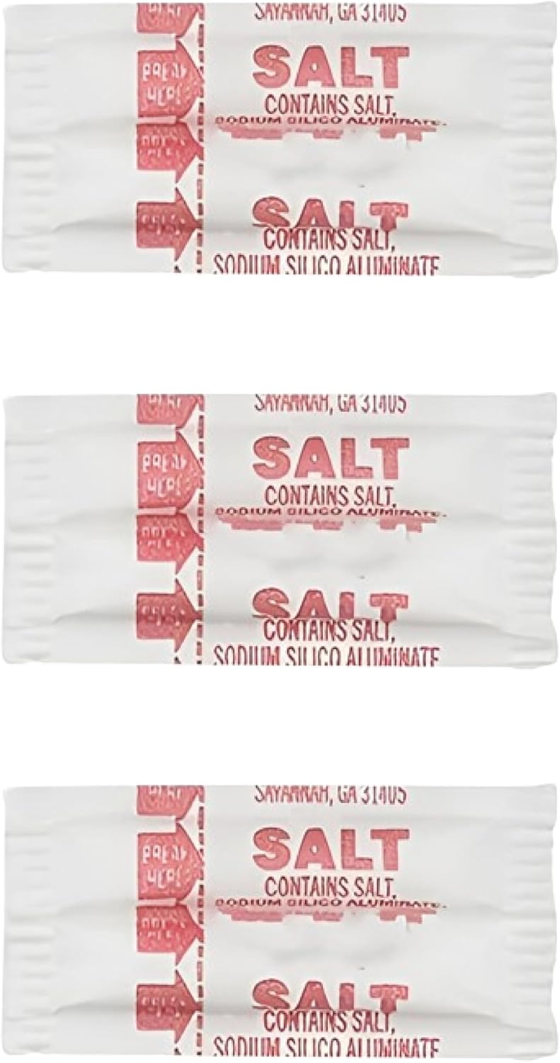 Perfect Stix Iodized Salt Packets - .6 Grams - 1000 Packets (Packaging may vary.)