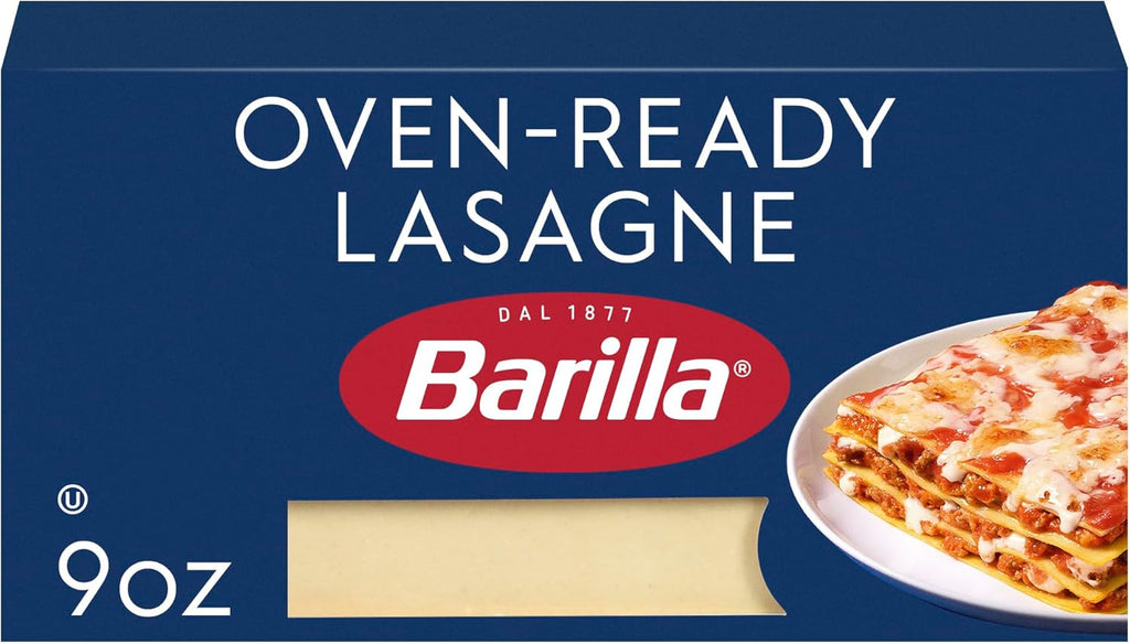 Barilla Oven Ready Lasagna Pasta