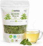 Blentolia Melissa Lemon Balm Leaf – Calming Herbal Tea – Caffeine-Free, 100% Natural – Soothing Lemon Flavor – Loose Leaf Herbal Infusion – 16g