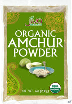 Jiva Organics Organic Amchur Powder 7 ounce Bag - Ground Dried Mango,100% Natural & Non-GMO.