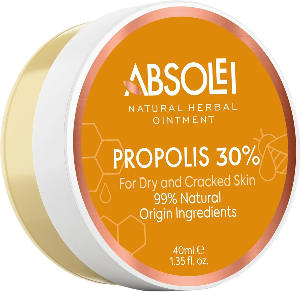 Propolis Ointment, Natural 30% Propolis Ointment for Itchy, Dry and Cracked Skin, 1.35 fl oz