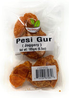 Desi Kitchen Pesi Gur (Jaggery) All Natural | Vegan | 185gm (6.5oz) By Rani Foods Inc