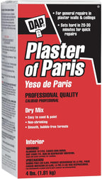 DAP Plaster of Paris (Dry Mix), White, 4 Lb Box (7079810308)