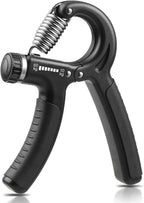 NIYIKOW Grip Strength Trainer, Hand Grip Strengthener, Grip Strengthener, Adjustable Resistance, Forearm Strengthener, Perfect for Musicians Athletes