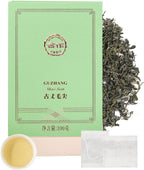 CO-OP 1950 GUZHANG Maojian Green Tea Loose Leaf, 100g, High Mountain Handpicked Chinese Green Tea, Lasting Aroma & Naturally Sweet, No Additives, 20 DIY Empty Teabags, Box
