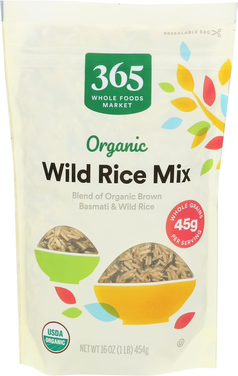 365 by Whole Foods Market, Organic Wild Rice Mix, 16 Ounce