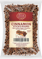 Spicy World Cinnamon Sticks 1.75 Pound Bulk Bag - 150 to 175 Sticks - Strong Aroma, Perfect for Baking, Cooking & Beverages - 3+ Inches Length - Cassia Saigon Cinnamon from Vietnam 28 Oz