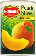 Del Monte Peach Slices in Juice 12 x 415g