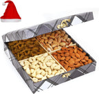 Jaiccha Ghasitaram Christmas Gifts Cross Check Wooden Dryfruits Box