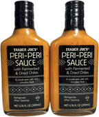 Trader Joe's Peri-Peri Sauce with Fermented Dried Chilies (Pack of 2)