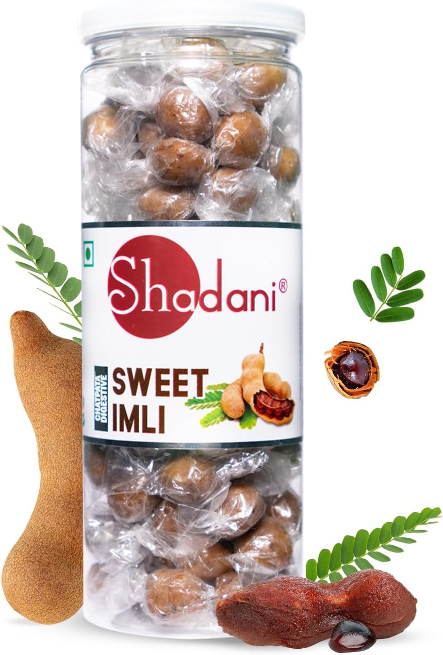 Shadani Sweet Imli (Tamarind) Soft Candy Box - Indian Special Sweet and Sour Flavour 140 GR (4.93)