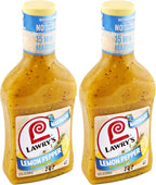Lawry's Lemon Pepper with Lemon Juice Marinade, 12 fl oz (Pack of 2)