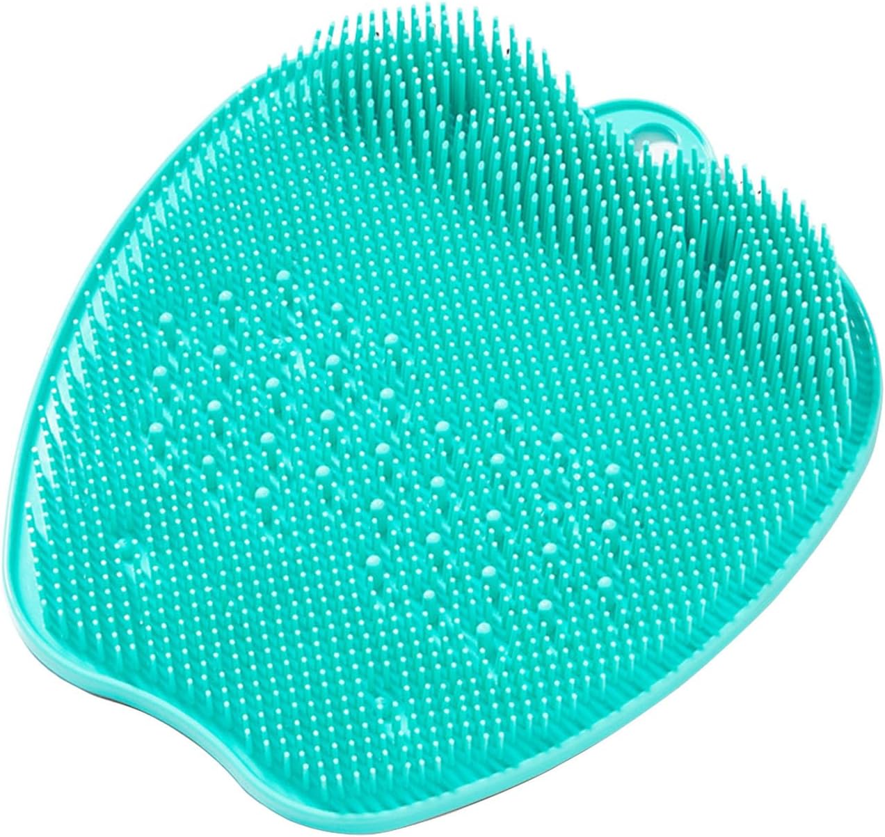 AXLOFO® Shower Foot Scrubber Mat with Non-Slip Suction Cups, Foot Spa Brush for Cleaning & Exfoliating Your Feet No Bend, Foot Massages Mat for Relax Your Feet (green)