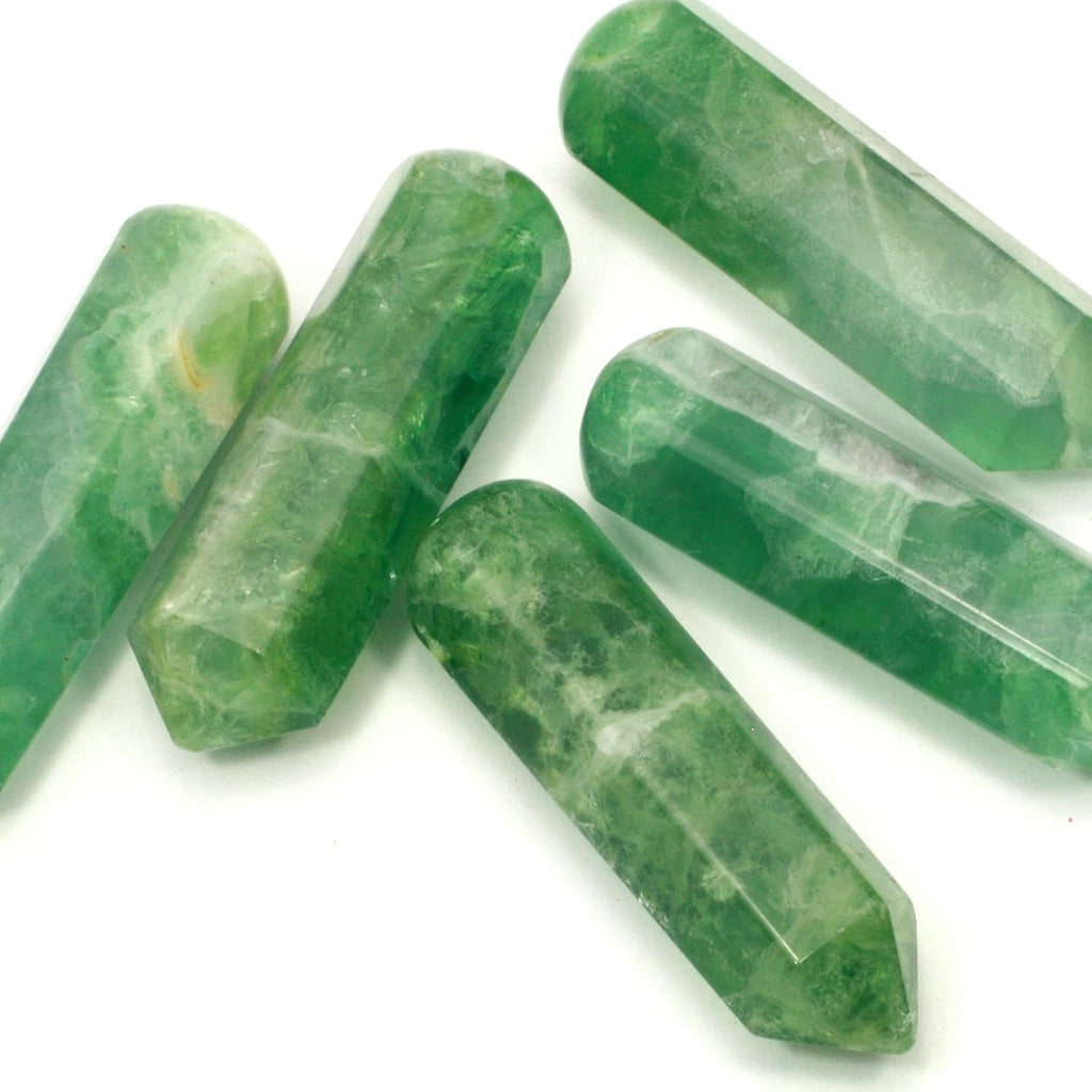 Fluorite Crystal Massage Wand ~70mm