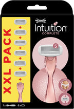 Wilkinson Sword Intuition Complete for Women's Razor with 6 Blade Refills