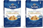 Riso Scotti, Carnaroli Risotto Rice, 2.2 lbs (1 kg), product of Italy, chef selected, gluten free, non-gmo, vacuumed packed (Pack of 2)